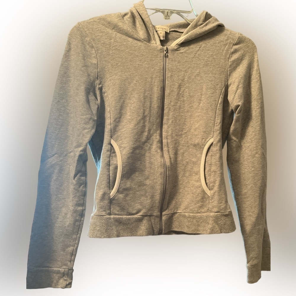 Woman’s Halogen sweater zip up hoodie - Size M